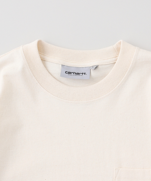 Carhartt WIP(カーハートダブリューアイピー)の「CARHARTT WIP / カーハート ダブリューアイピー S/S INGO POCKET T-SHIRT(Tシャツ/カットソー・メンズ・アイボリー・MEDIUM/LARGE)」の3枚目の写真