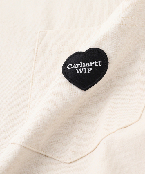 Carhartt WIP(カーハートダブリューアイピー)の「CARHARTT WIP / カーハート ダブリューアイピー S/S INGO POCKET T-SHIRT(Tシャツ/カットソー・メンズ・アイボリー・MEDIUM/LARGE)」の6枚目の写真