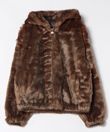 FUBU（ フブ）の「【FUBU】 Faux Far Hooded Jacket/ファー/フーディー/フーデッド/ジャケット（その他アウター）」