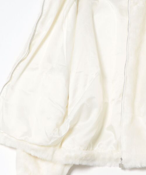 FUBU( フブ)の「【FUBU】 Faux Far Hooded Jacket/ファー/フーディー/フーデッド/ジャケット(その他アウター・メンズ・ホワイト/ブラック/ベージュ・XL/L/M/3L)」の5枚目の写真