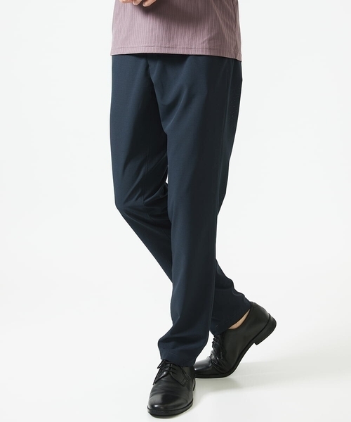 MK MICHEL KLEIN HOMME （エムケーミッシェルクランオム）の「【洗える / 快適清涼素材】クーリッシュメッシュスラックス（スラックス・メンズ・ネイビー/ブラック・46/44/48/50）」の5枚目の写真