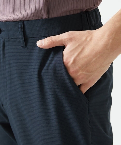 MK MICHEL KLEIN HOMME （エムケーミッシェルクランオム）の「【洗える / 快適清涼素材】クーリッシュメッシュスラックス（スラックス・メンズ・ネイビー/ブラック・46/44/48/50）」の9枚目の写真