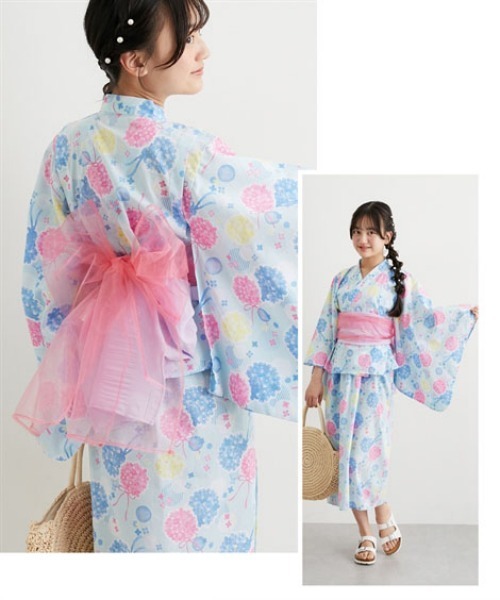 ヴィヴィ　浴衣反物　ワンピース36 VIVI】前後wayワンピース – un number