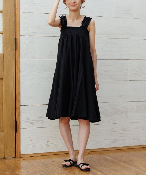 flower(フラワー)の「スウィート2wayワンピース(ワンピース・レディース・ホワイト/ブラック・FREE)」の10枚目の写真