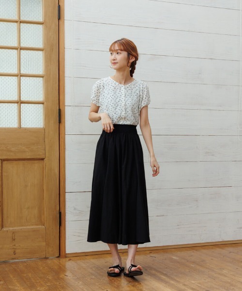 flower(フラワー)の「スウィート2wayワンピース(ワンピース・レディース・ホワイト/ブラック・FREE)」の12枚目の写真