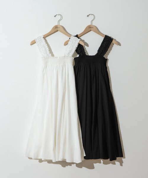 flower(フラワー)の「スウィート2wayワンピース(ワンピース・レディース・ホワイト/ブラック・FREE)」の17枚目の写真