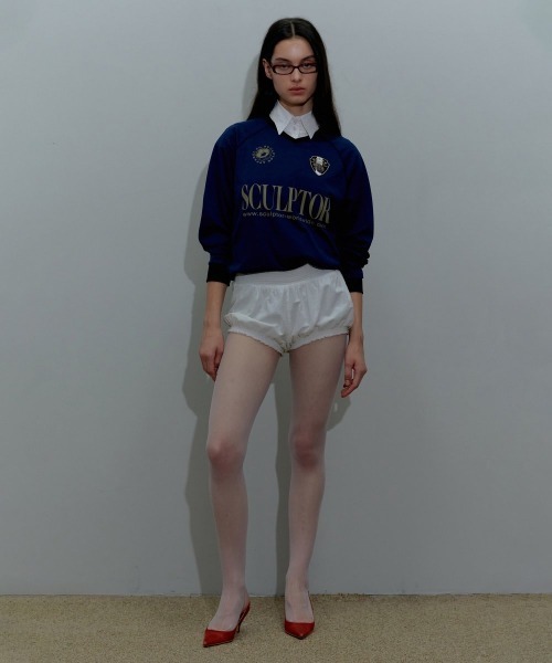 SCULPTOR(スカルプター)の「Damier Soccer Jersey(ジャージ・レディース・グリーン/ネイビー・LARGE/MEDIUM)」の8枚目の写真