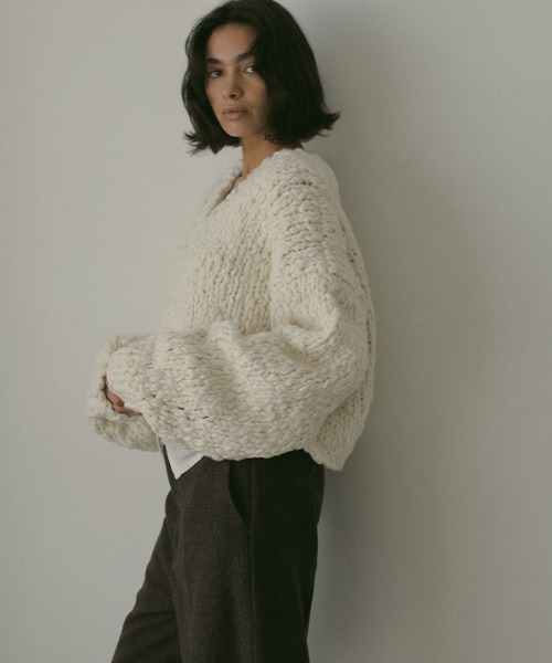 2wayハンドニットカーディガン（カーディガン/ボレロ）｜ETRE TOKYO