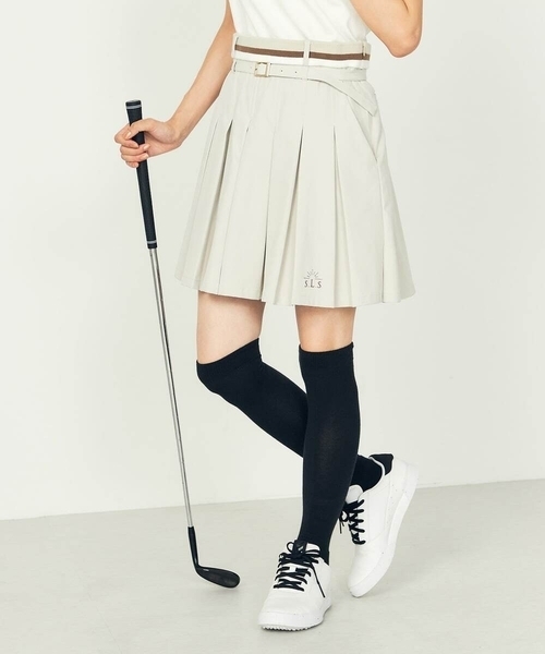 セール】レディースゴルフウエア/プリーツキュロット（その他パンツ