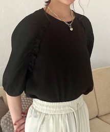 STYLEBLOCK（スタイルブロック）の「ボリュームスリーブフリルブラウス（シャツ/ブラウス）」