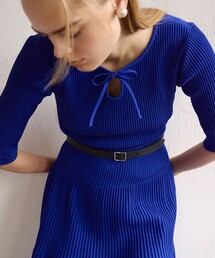 タックリブ プルオーバーニット