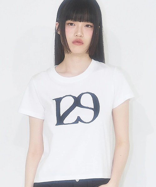 tシャツ 「日本未発売/WEB限定」ILLIGO(イリゴ)/ロゴパッチ 刺繍 Tシャツ 半袖/129 LOGO PATCH T-SHIRT レディース セール】【日本未発売/WEB限定】ILLIGO(イリゴ)/ロゴパッチ 刺繍