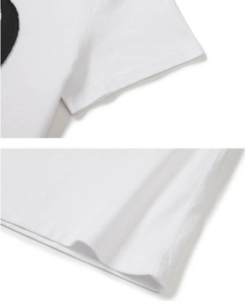 【ILLIGO】129 ロゴ パッチ Tシャツ★大人気★ 129ロゴパッチTシャツ ブラック - illigo | 60% - アジア