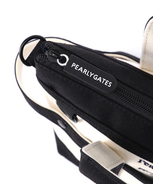 【PEARLY GATES】帆布カートバッグ (UNISEX) PEARLY GATES】帆布カートバッグ (UNISEX)（ショルダーバッグ