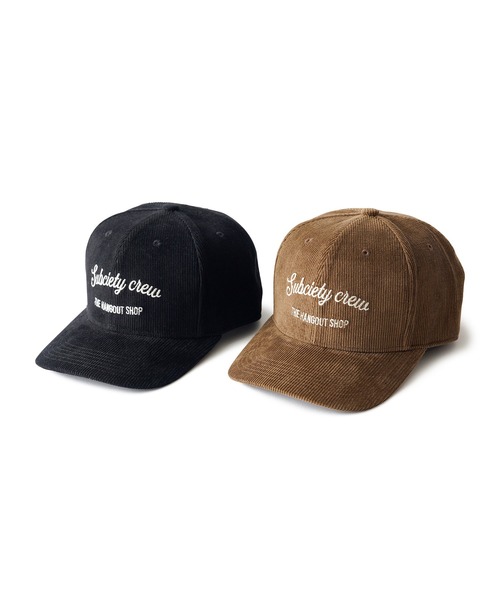 Subciety（サブサエティ）の「Corduroy cap（キャップ・メンズ・ブラウン/ブラック・FREE）」の9枚目の写真