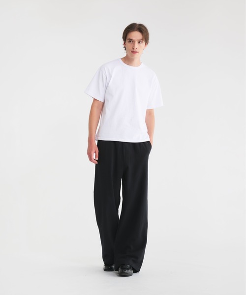 Regen Glanz(レーゲングランツ)の「linen cotton straight easy pants/リネンコットンストレートイージーパンツ(その他パンツ・メンズ・ブラック/カーキ/チャコールグレー・SMALL/MEDIUM/LARGE)」の6枚目の写真