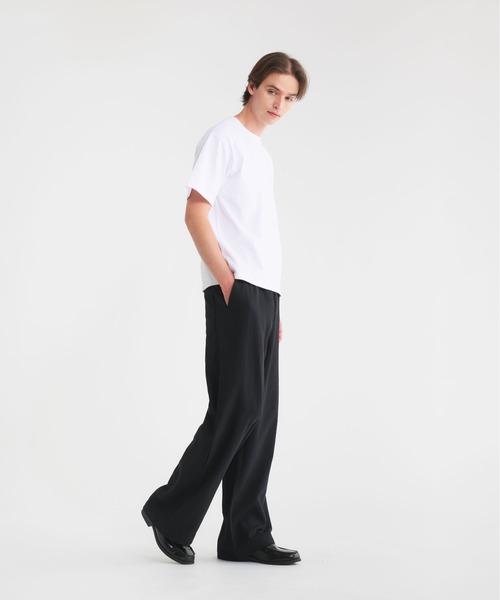Regen Glanz(レーゲングランツ)の「linen cotton straight easy pants/リネンコットンストレートイージーパンツ(その他パンツ・メンズ・ブラック/カーキ/チャコールグレー・SMALL/MEDIUM/LARGE)」の7枚目の写真