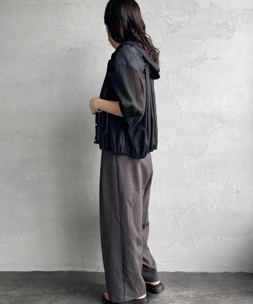 完売品 24AW 美品 ミズイロインド ギャザーフードプルオーバーシャツ 秋服 楽天市場】【sold out】mizuiro ind（ミズイロインド）ギャザー