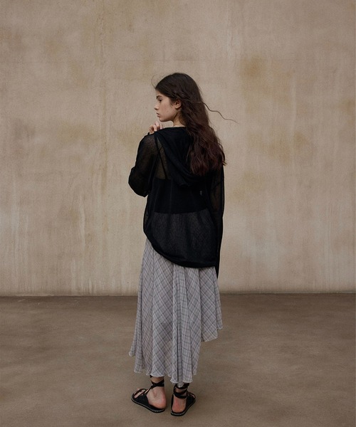DECADE CLASSIC（ディケイド クラシック）の「DECADE CLASSIC チェック柄イレヘムスカート (SS)（スカート・レディース・チョコ/ブルー・SMALL/MEDIUM）」の21枚目の写真