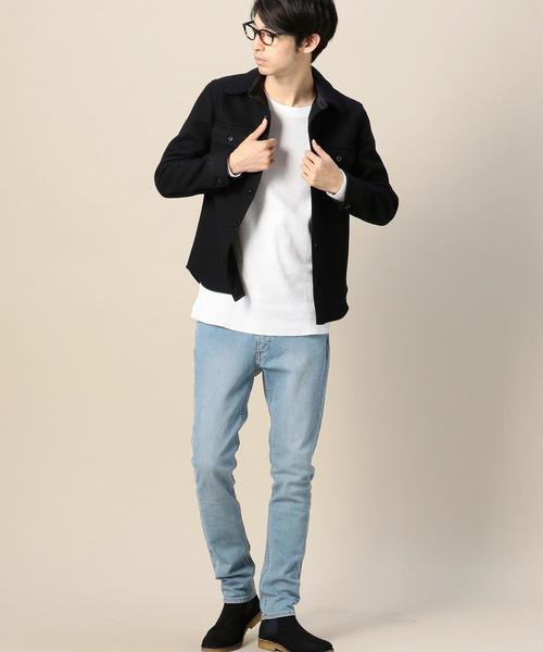 FIDELITY（フィデリティ）の「＜FIDELITY＞ CPO JKT/アウター ◆（ミリタリージャケット・メンズ・オフホワイト/ネイビー・MEDIUM/LARGE/SMALL）」の10枚目の写真