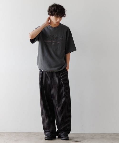 セール】《UNISEX》パッチワークロゴ半袖スウェット（Tシャツ