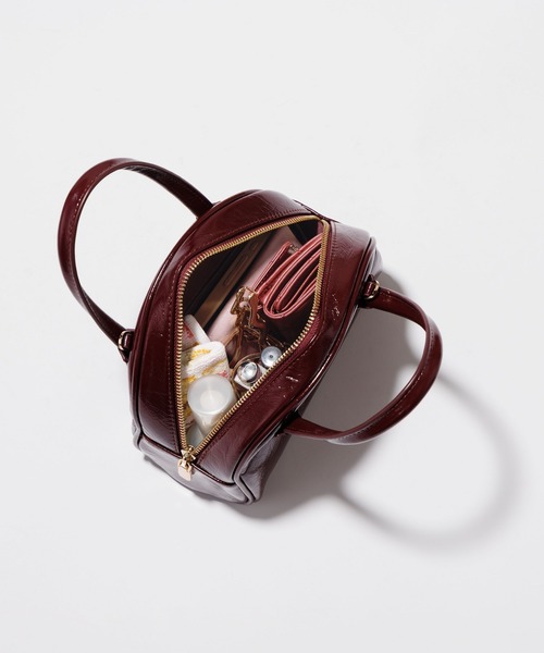 NICAL（ニカル）の「【NICAL】ミニボストンバッグ/554380（ショルダーバッグ・レディース・レッド/ブラック・FREE）」の9枚目の写真