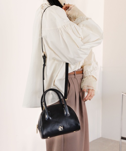 NICAL（ニカル）の「【NICAL】ミニボストンバッグ/554380（ショルダーバッグ・レディース・レッド/ブラック・FREE）」の8枚目の写真