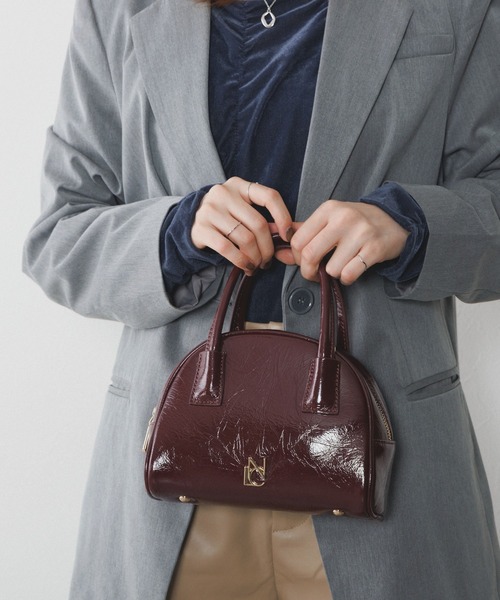 NICAL（ニカル）の「【NICAL】ミニボストンバッグ/554380（ショルダーバッグ・レディース・レッド/ブラック・FREE）」の14枚目の写真