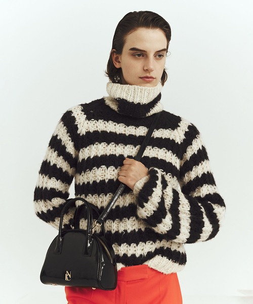 NICAL（ニカル）の「【NICAL】ミニボストンバッグ/554380（ショルダーバッグ・レディース・レッド/ブラック・FREE）」の16枚目の写真