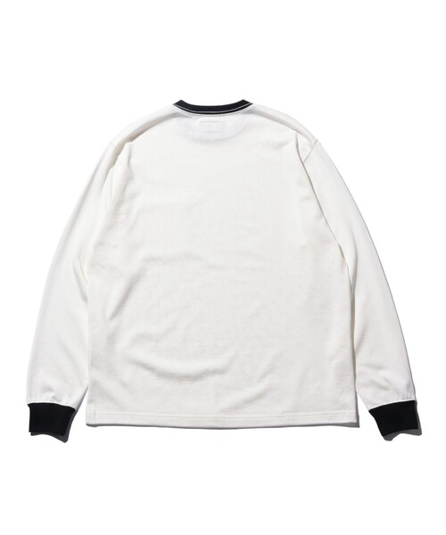 BEAMS PLUS（ビームスプラス）の「2トーン ポケット Tシャツ（Tシャツ/カットソー・メンズ・ネイビー/ホワイト/グリーン/パープル・XX-LARGE/X-LARGE/LARGE/MEDIUM/SMALL）」の13枚目の写真