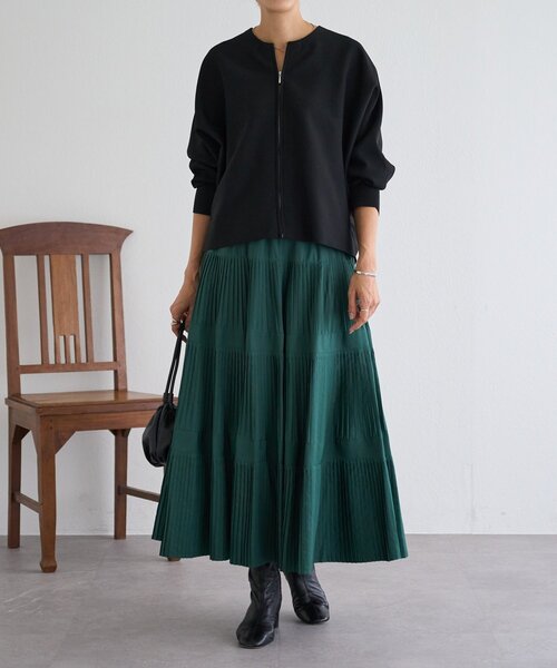 未使用 タグ付き ビアズリー BEARDSLEYドルマンニットカーディガン 黒 12/14(日)12時予約開始》ドルマンニットカーディガン（カーディガン