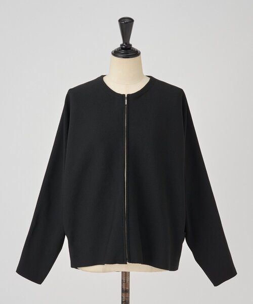 BEARDSLEY（ビアズリー）の「ドルマンニットカーディガン（カーディガン/ボレロ・レディース・ベージュ/ブラック・FREE）」の4枚目の写真