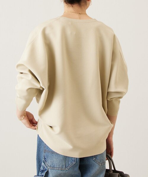 BEARDSLEY（ビアズリー）の「ドルマンニットカーディガン（カーディガン/ボレロ・レディース・ベージュ/ブラック・FREE）」の19枚目の写真