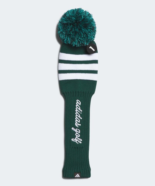adidas（アディダス）の「スクリプト ドライバー ヘッドカバー【adidas Golf/アディダスゴルフ】（ゴルフグッズ・メンズ・グリーン/ホワイト/ブラック・FREE）」の3枚目の写真