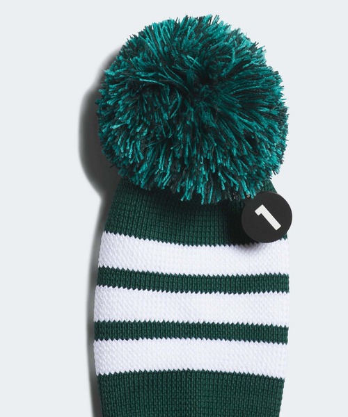 adidas（アディダス）の「スクリプト ドライバー ヘッドカバー【adidas Golf/アディダスゴルフ】（ゴルフグッズ・メンズ・グリーン/ホワイト/ブラック・FREE）」の8枚目の写真