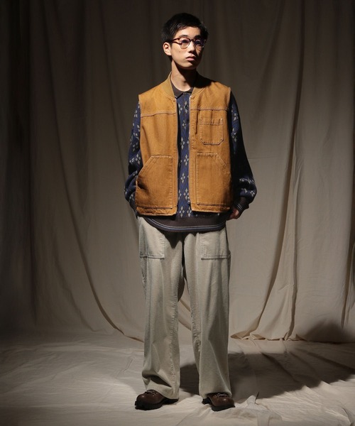 niko and JEANS 2025AW】デニムワークベスト（ベスト）｜niko