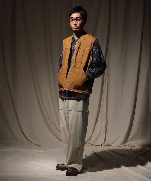 niko and JEANS 2025AW】デニムワークベスト（ベスト）｜niko