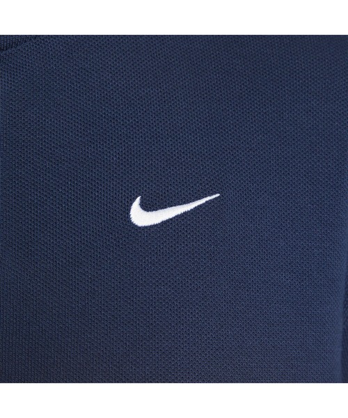 NIKE（ナイキ）の「NIKE/ナイキ W NSW STREET SS POLO TOP/ストリート ポロシャツ（ポロシャツ・レディース・ホワイト/ネイビー・M/L/XL/S）」の8枚目の写真