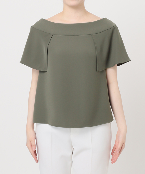 Noble（ノーブル）の「【洗える】スクエアケープスリーブ