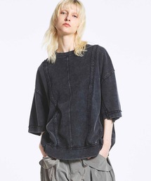 MAISON SPECIAL メゾンスペシャル メッシュトップス グレー MAISON SPECIAL｜プレミアムパワーメッシュクルートップス