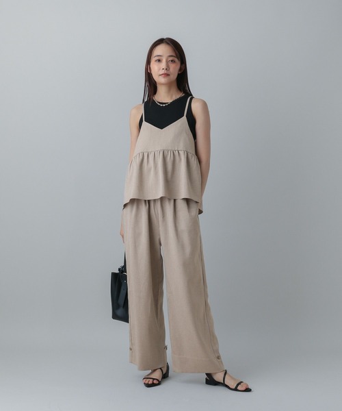 ⚠️さゆり7/15まで【MATINEE】リネンライクサロペ ⚠️さゆり様専用7/15まで【MATINEE】リネンライクサロペ - メルカリ