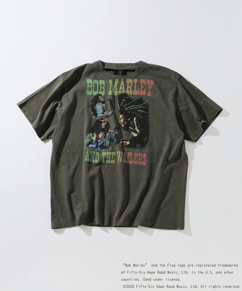 BOB MARLEY / ボブ・マーリー 別注 フェードプリントTシャツ（T