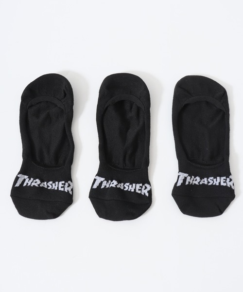 THRASHER（スラッシャー）の「THRASHER スラッシャー 3P カバーソックス（ソックス/靴下・メンズ・A/B・25-27CM）」の8枚目の写真