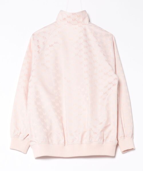 MICHAEL KORS（マイケルコース）の「MK ジャカード ボンバー ジャケット（ブルゾン・レディース・ピンク系・XS/S/M/L/XL）」の2枚目の写真