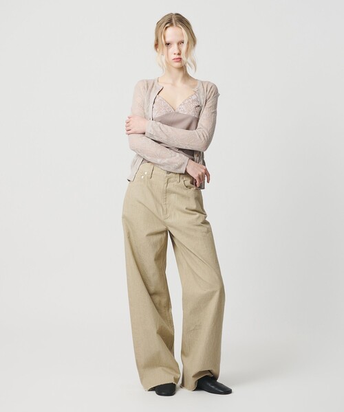 セール】＜ATTISESSION＞ワイド デニムパンツ 4/402（デニムパンツ