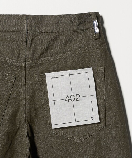 ATTISESSION＞ワイド デニムパンツ 4/402（デニムパンツ