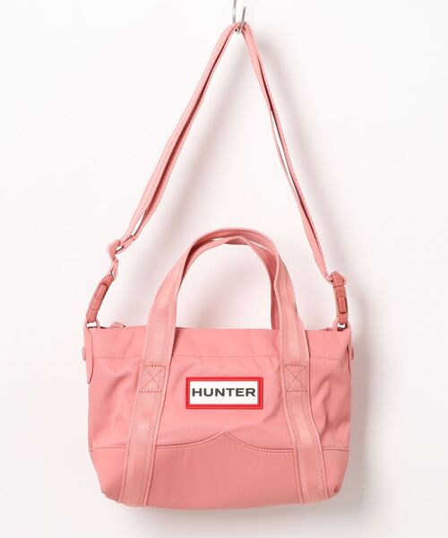 HUNTER（ハンター）の「ナイロン ミニ トップ クリップ トート バッグ（トートバッグ・レディース・ライラック/ピンク・ONE）」の16枚目の写真