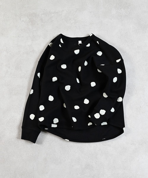 MARKEY'S（マーキーズ）の「ソウガラスパンフライスカットソー（Tシャツ/カットソー・キッズ・ネイビー/ストライプ/ベージュ系その他/ホワイト系その他/オレンジ系その他/ブラック系その他・80/90/95/100/110/120/130）」の3枚目の写真