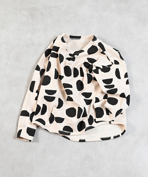 MARKEY'S（マーキーズ）の「ソウガラスパンフライスカットソー（Tシャツ/カットソー・キッズ・ネイビー/ストライプ/ベージュ系その他/ホワイト系その他/オレンジ系その他/ブラック系その他・80/90/95/100/110/120/130）」の8枚目の写真