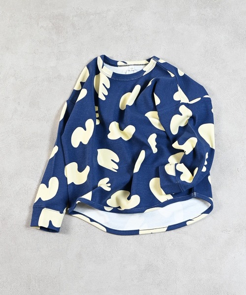 MARKEY'S（マーキーズ）の「ソウガラスパンフライスカットソー（Tシャツ/カットソー・キッズ・ネイビー/ストライプ/ベージュ系その他/ホワイト系その他/オレンジ系その他/ブラック系その他・80/90/95/100/110/120/130）」の16枚目の写真